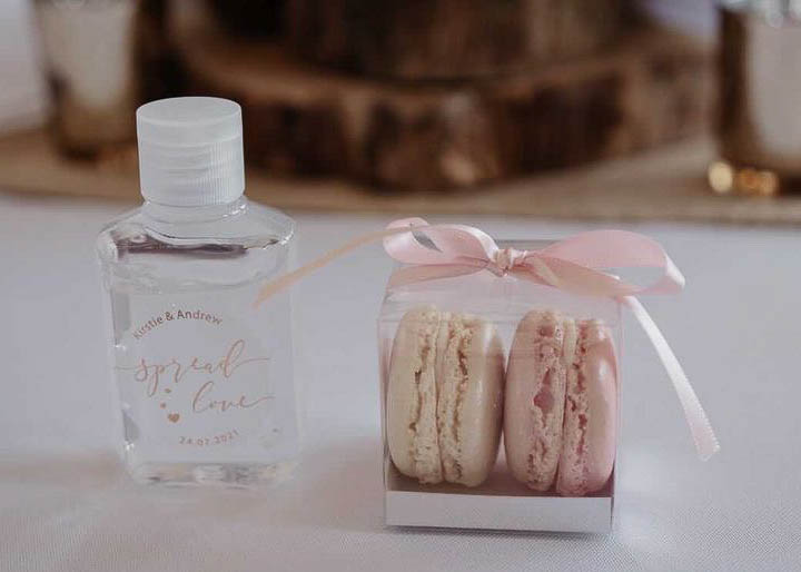 macarons wedding favours Aberdeen Scotland